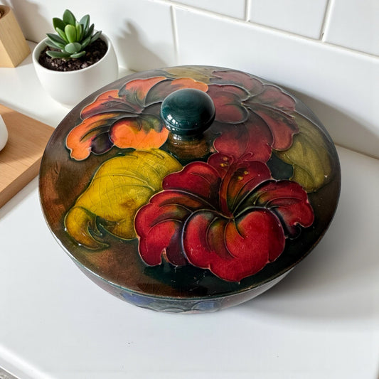 Vintage Moorcroft Lidded Bowl